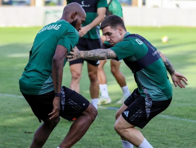 "Qarabağ"ın məşqindən    FOTOLAR