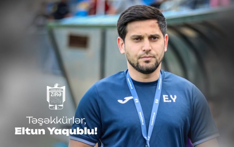 "Zirə" məşqçisi ilə yollarını ayırdı -    RƏSMİ