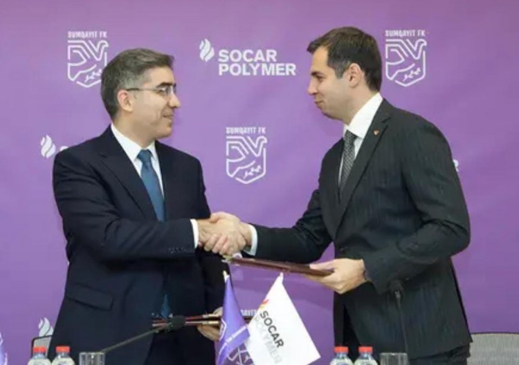 "Sumqayıt" ilə "SOCAR Polymer" MMC arasında sponsorluq müqaviləsi imzalandı