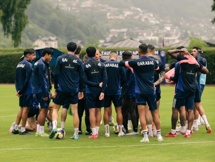 "Qarabağ"ın Avstriyadakı məşqindən -    FOTOLAR