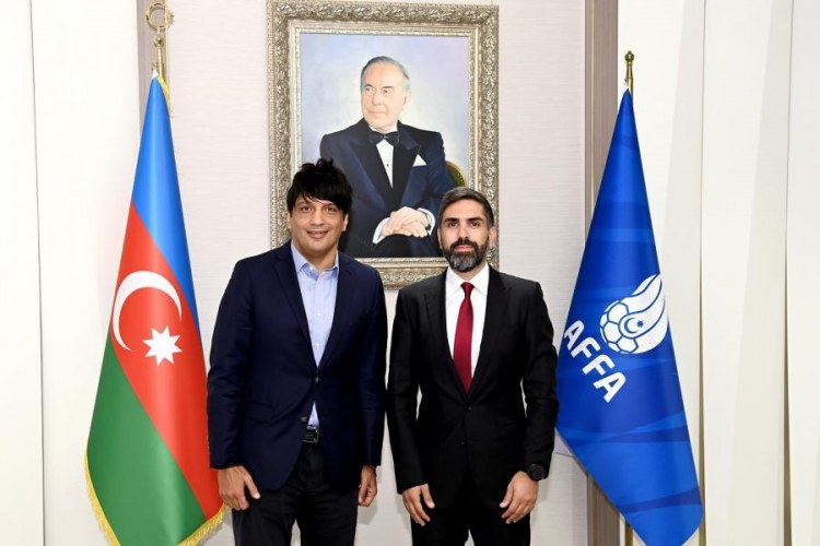 Rövşən Nəcəf Pakistan Futbol Federasiyasının prezidenti ilə görüşdü -    FOTOLAR