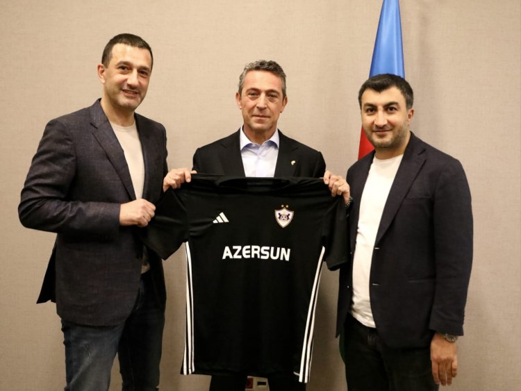 "Qarabağ" rəsmiləri "Fənərbaxça"nın prezidenti ilə görüşdü