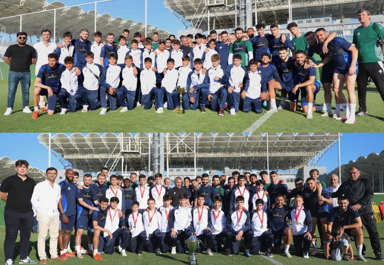 Quban Qurbanov "Qarabağ"ın U-13 və U-14 komandaları ilə görüşdü