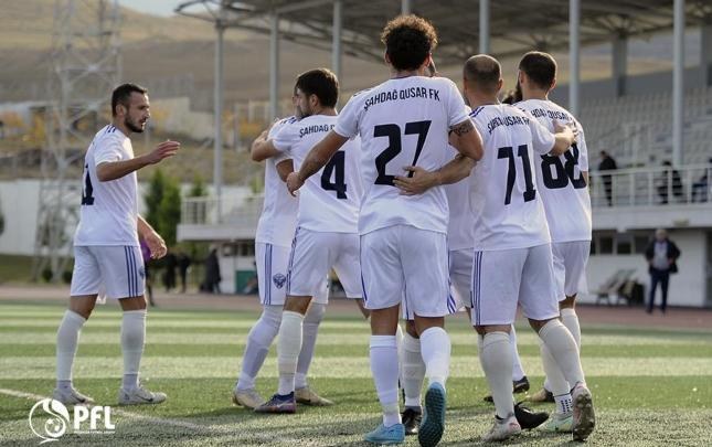 Lider "Şahdağ Qusar" 3 xalı 3 qolla qazandı