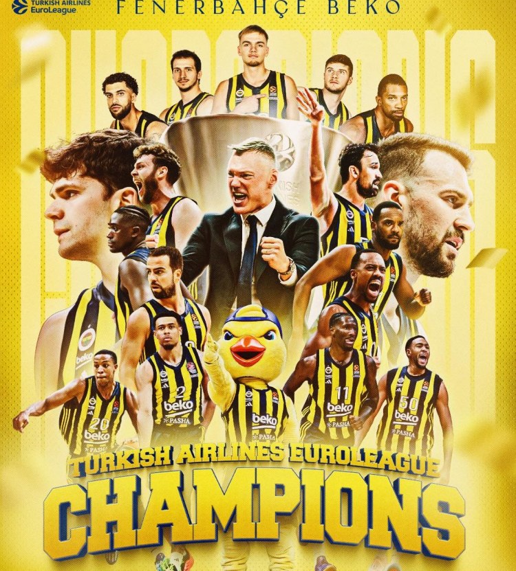 "Fənərbaxça" Avropada çempion oldu