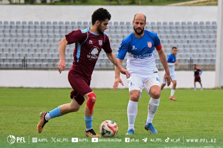 "Quba" - "Şirvan" matçında 2 qol, 1 qırmızı vərəqə