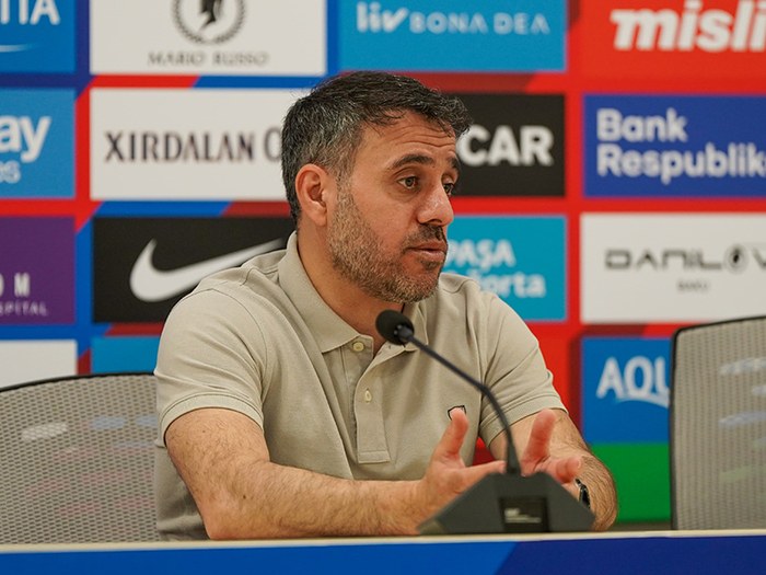 "Futbolçularıma əzmkarlığa görə təşəkkür edirəm" - Ayxan Abbasov