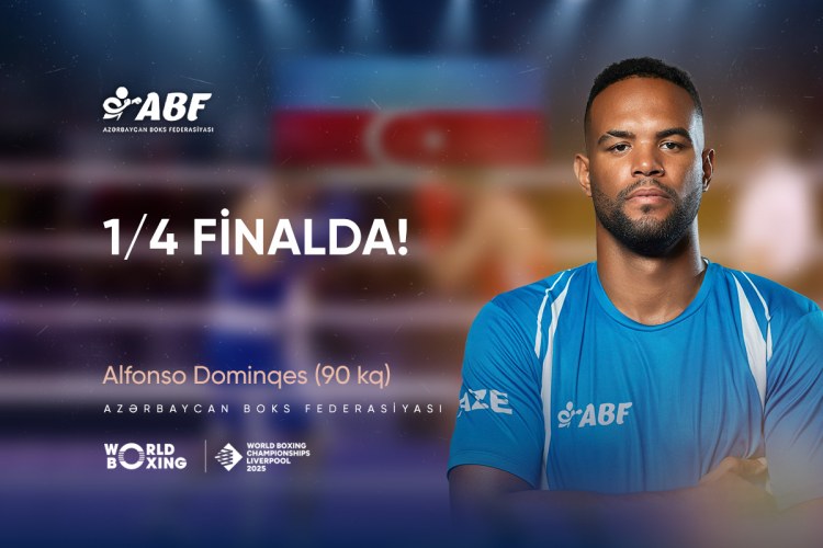 Azərbaycan boksçusu dünya çempionatında 1/4 finala yüksəldi