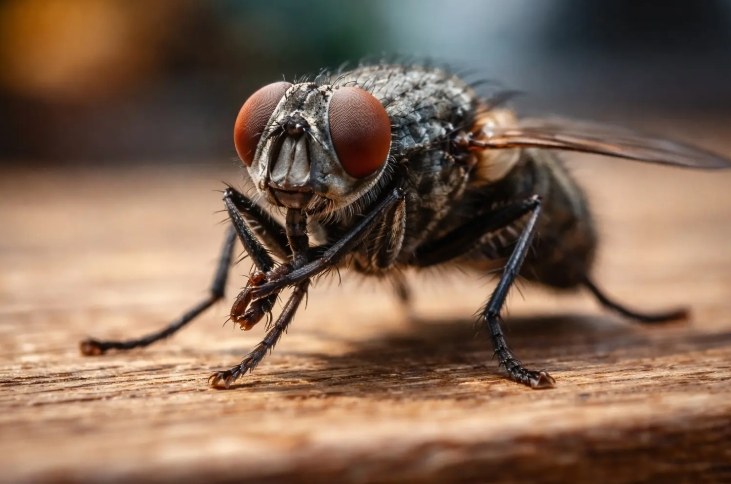 Niyə milçəklər ayaqlarını ovuşdururlar: Üç səbəb